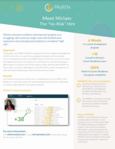Case study on de-risking at risk hires